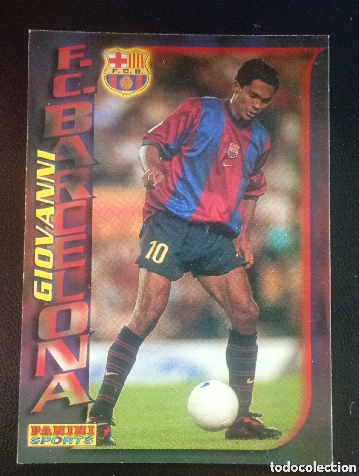 Cromos de f&uacute;tbol: 59/324 GIOVANNI SILVA OLIVEIRA BARCELONA PANINI SPORT 1998 1999 98 99 CROMOS CARDS TOPPS MEGACRACKS