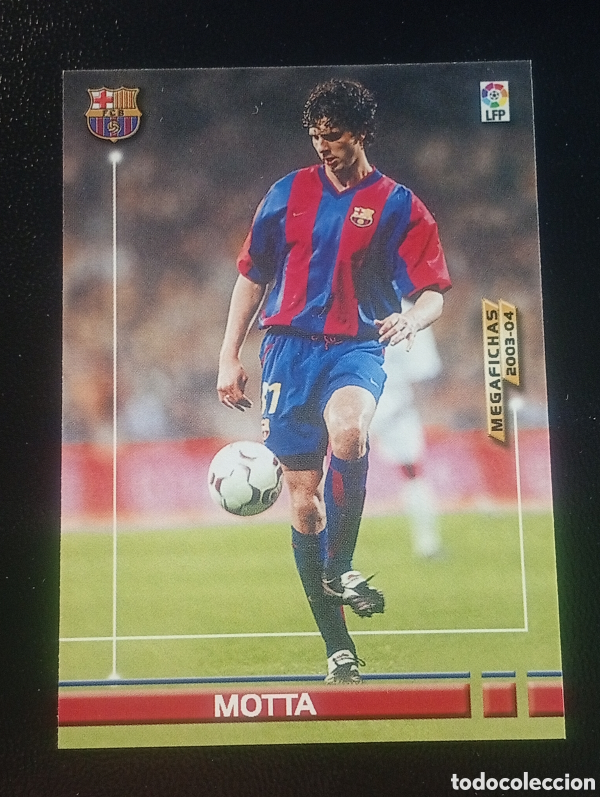 Cromos de f&uacute;tbol: 67 MOTTA BARCELONA 2003 2004 MEGACRACKS PANINI TOPPS MATCH ATTAX MUNDICROMO ADRENALYN