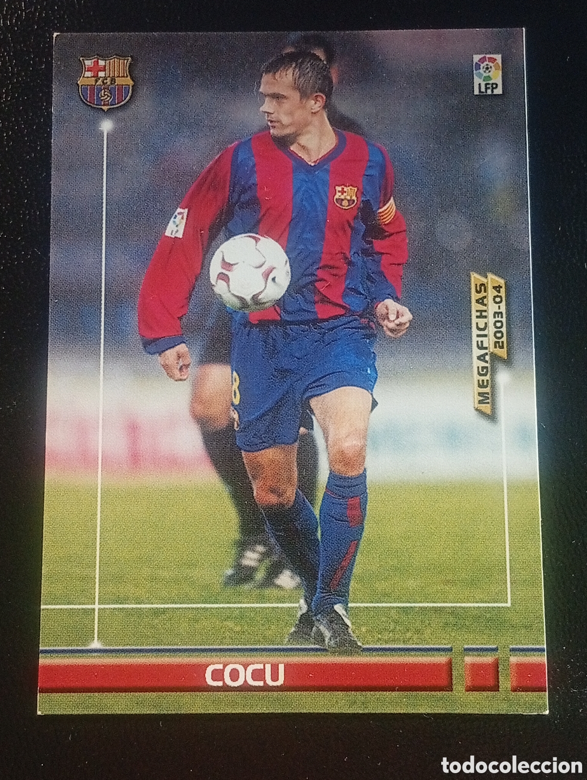 Cromos de f&uacute;tbol: 66 COCU BARCELONA 2003 2004 MEGACRACKS PANINI TOPPS MATCH ATTAX MUNDICROMO ADRENALYN