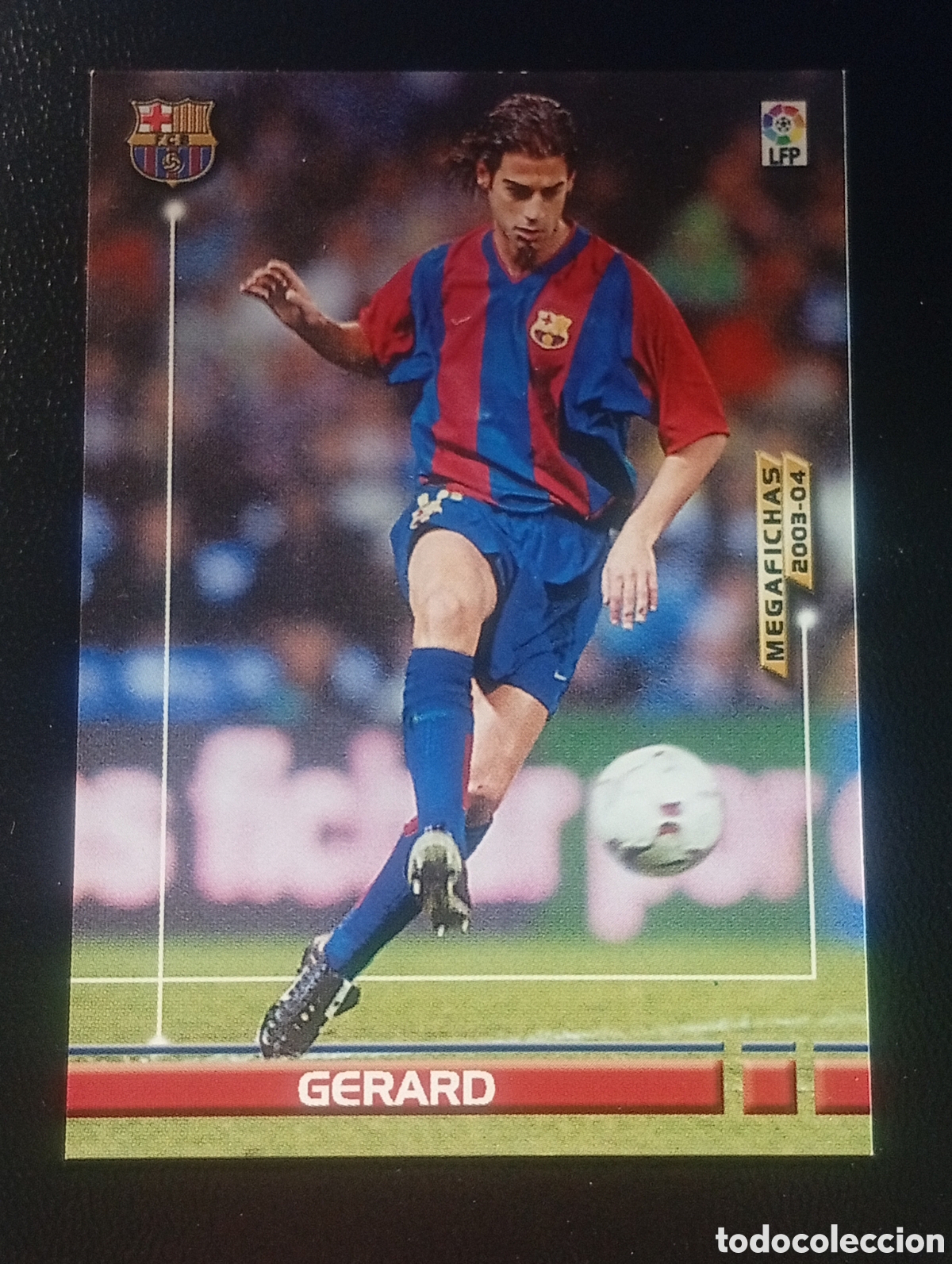 Cromos de f&uacute;tbol: 64 GERARD BARCELONA 2003 2004 MEGACRACKS PANINI TOPPS MATCH ATTAX MUNDICROMO ADRENALYN
