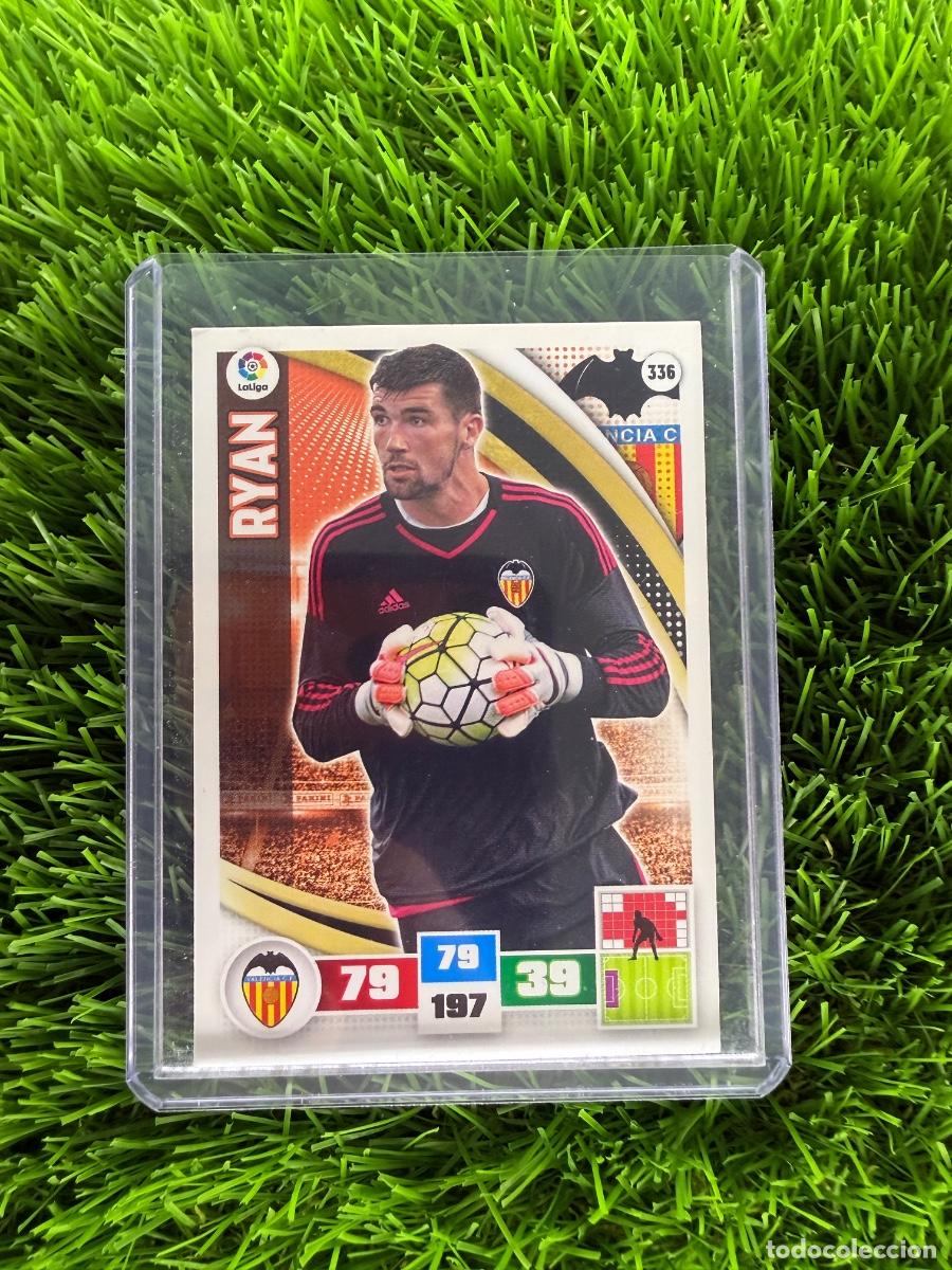 Cromos de f&uacute;tbol: N&ordm; 336 Ryan Valencia CF Adrenalyn XL 15 16