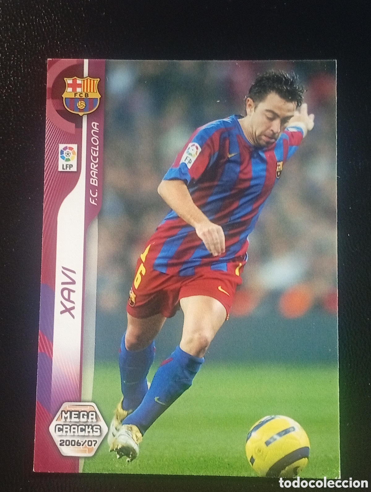 Cromos de f&uacute;tbol: 40 XAVI BARCELONA MEGACRACKS 2006 2007 CROMOS CARDS PANINI TOPPS MUNDICROMO ESPA&Ntilde;A SPAIN TCG
