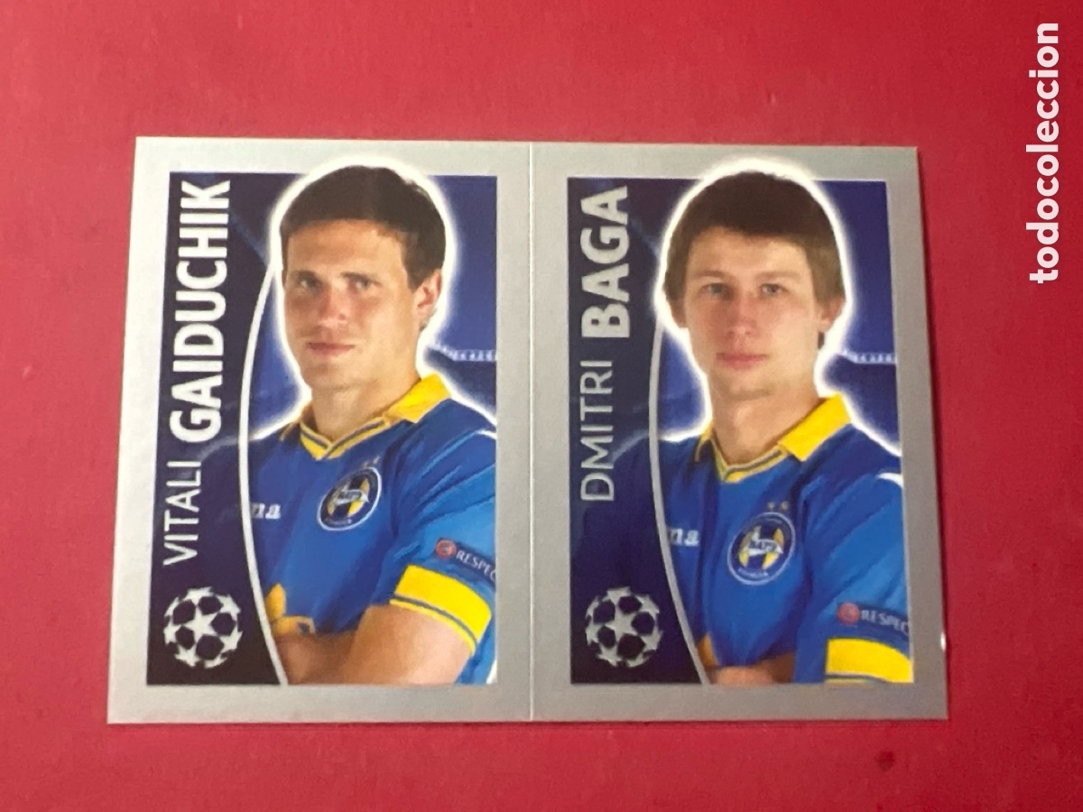 Cromos de f&uacute;tbol: A1675. CROMO UEFA CHAMPIONS LEAGUE 2015 2016 TOPPS # 363A 363B GAIDUCHIK BAGA SIN PEGAR NUNCA PEGADO