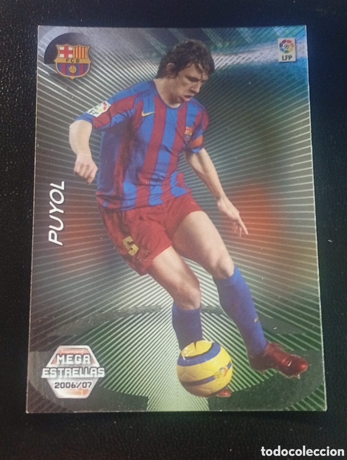 Cromos de f&uacute;tbol: 365 PUYOL BARCELONA MEGACRACKS 2006 2007 6 7 CROMOS CARDS PANINI MUNDICROMO ESPA&Ntilde;A SPAIN