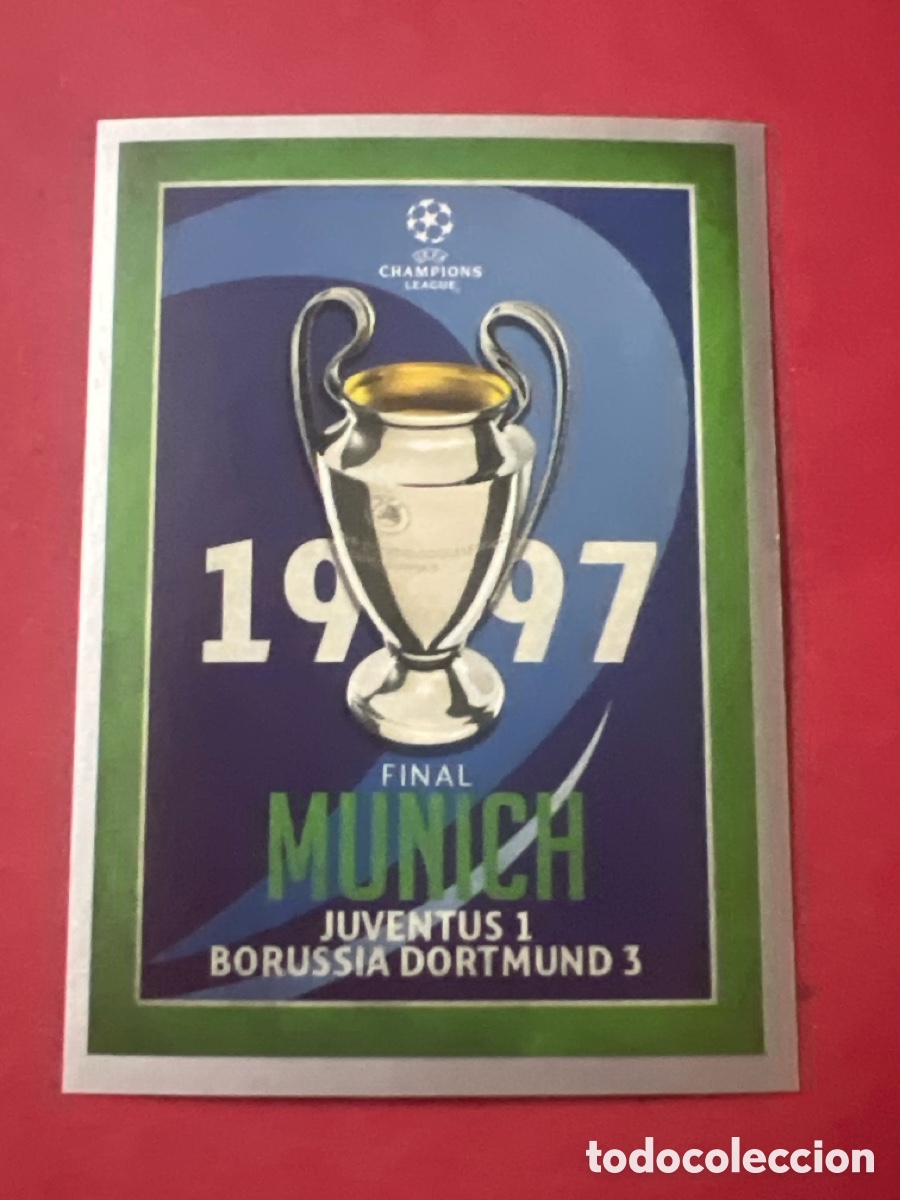 Cromos de f&uacute;tbol: A1680. 589 FINAL MUNICH 1997 UEFA CHAMPIONS LEAGUE 2015/2016 TOPPS