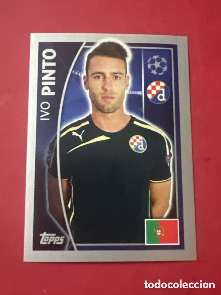 Cromos de f&uacute;tbol: A1686. 424 PINTO (DINAMO ZAGREB) UEFA CHAMPIONS LEAGUE 2015/2016 TOPPS