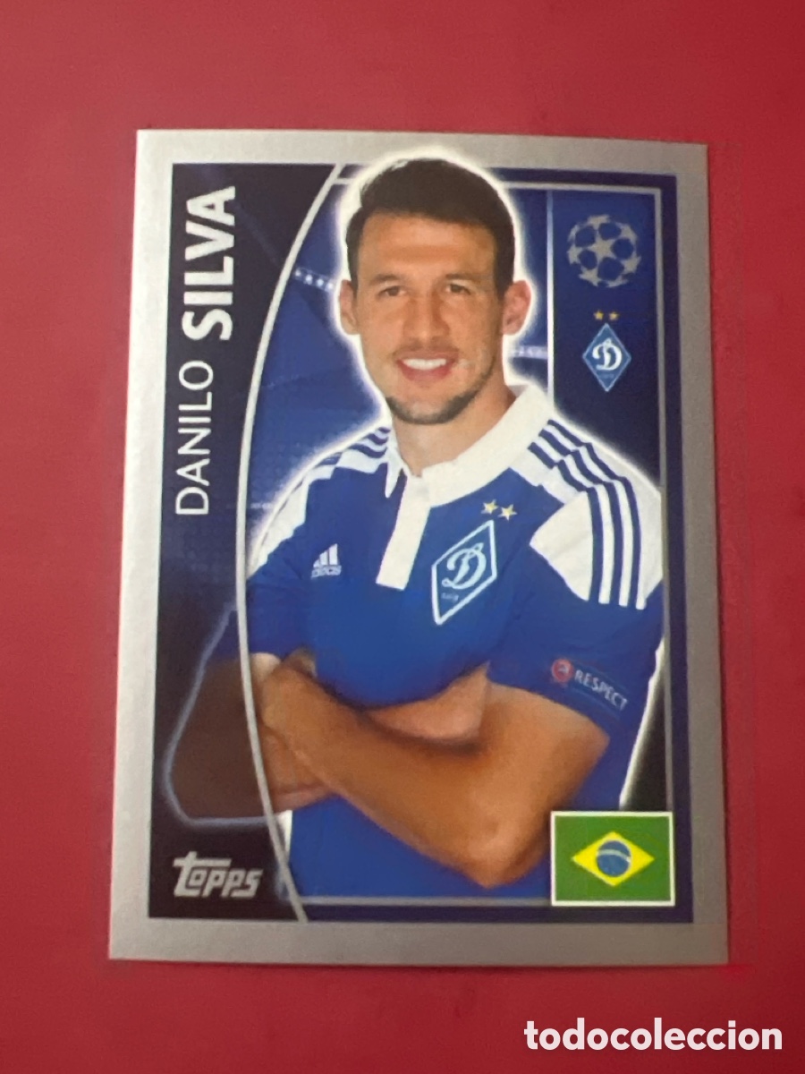 Cromos de f&uacute;tbol: A1687. 481 SILVA (DINAMO KIEV) UEFA CHAMPIONS LEAGUE 2015/2016 TOPPS