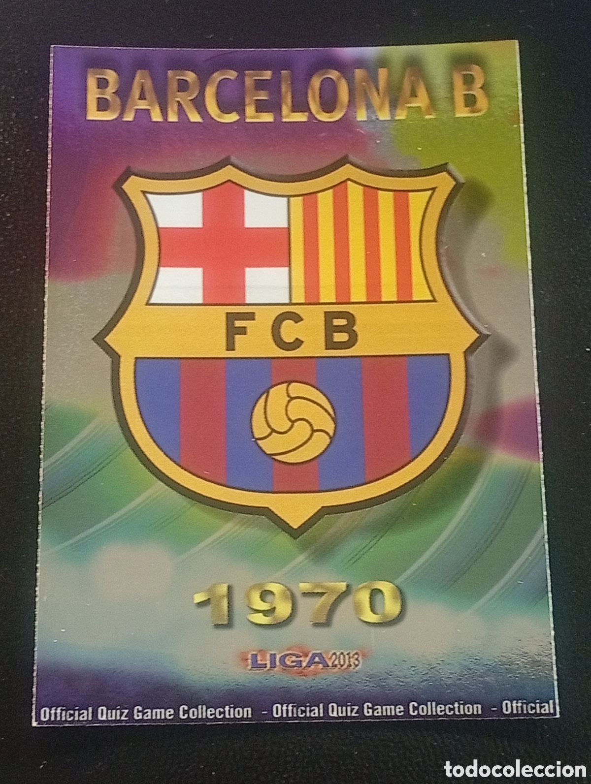 Cromos de f&uacute;tbol: 892 brillo liso escudo FUTBOL CLUB BARCELONA B MUNDICROMO 2012 2013 12 13 CROMOS CARDS PANINI BAR&Ccedil;A
