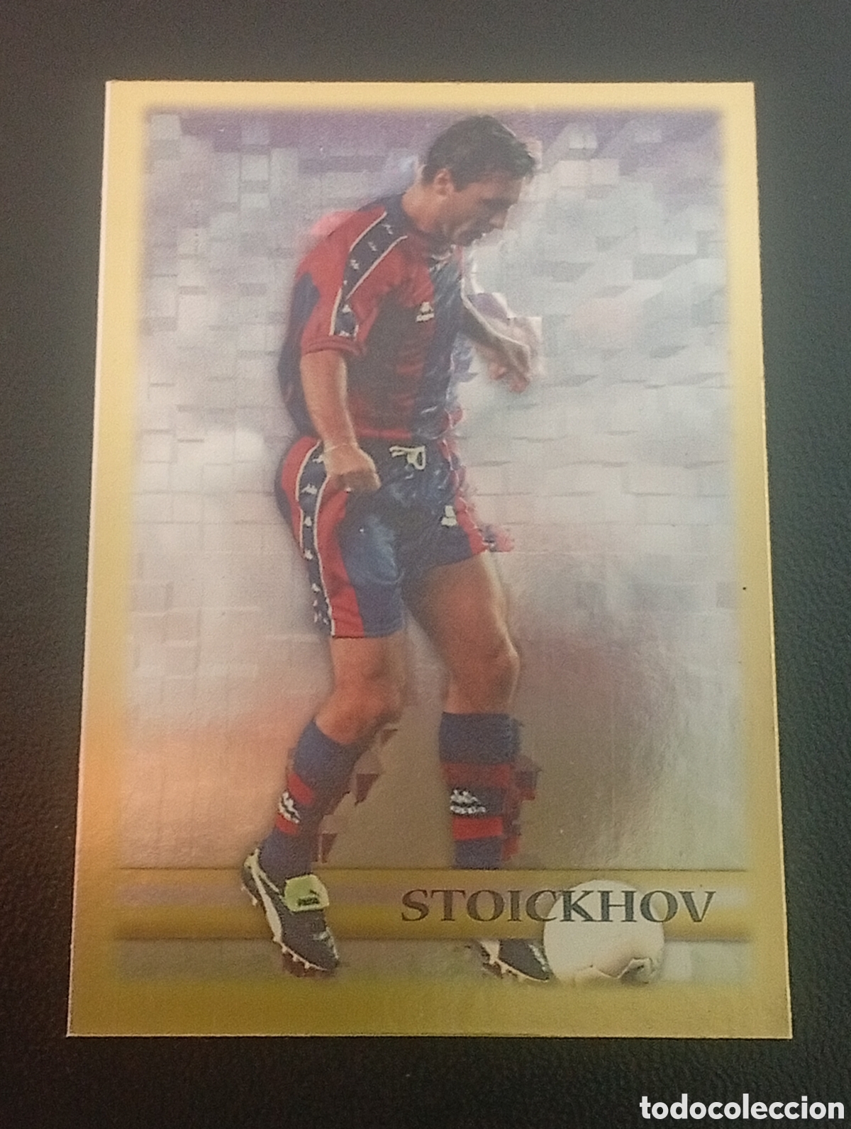 Cromos de f&uacute;tbol: 196 HRISTO STOICKHOV TOP LIGA 2002 F&Uacute;TBOL CLUB BARCELONA FCB MUNDICROMO CARDS CROMOS BULGARIA