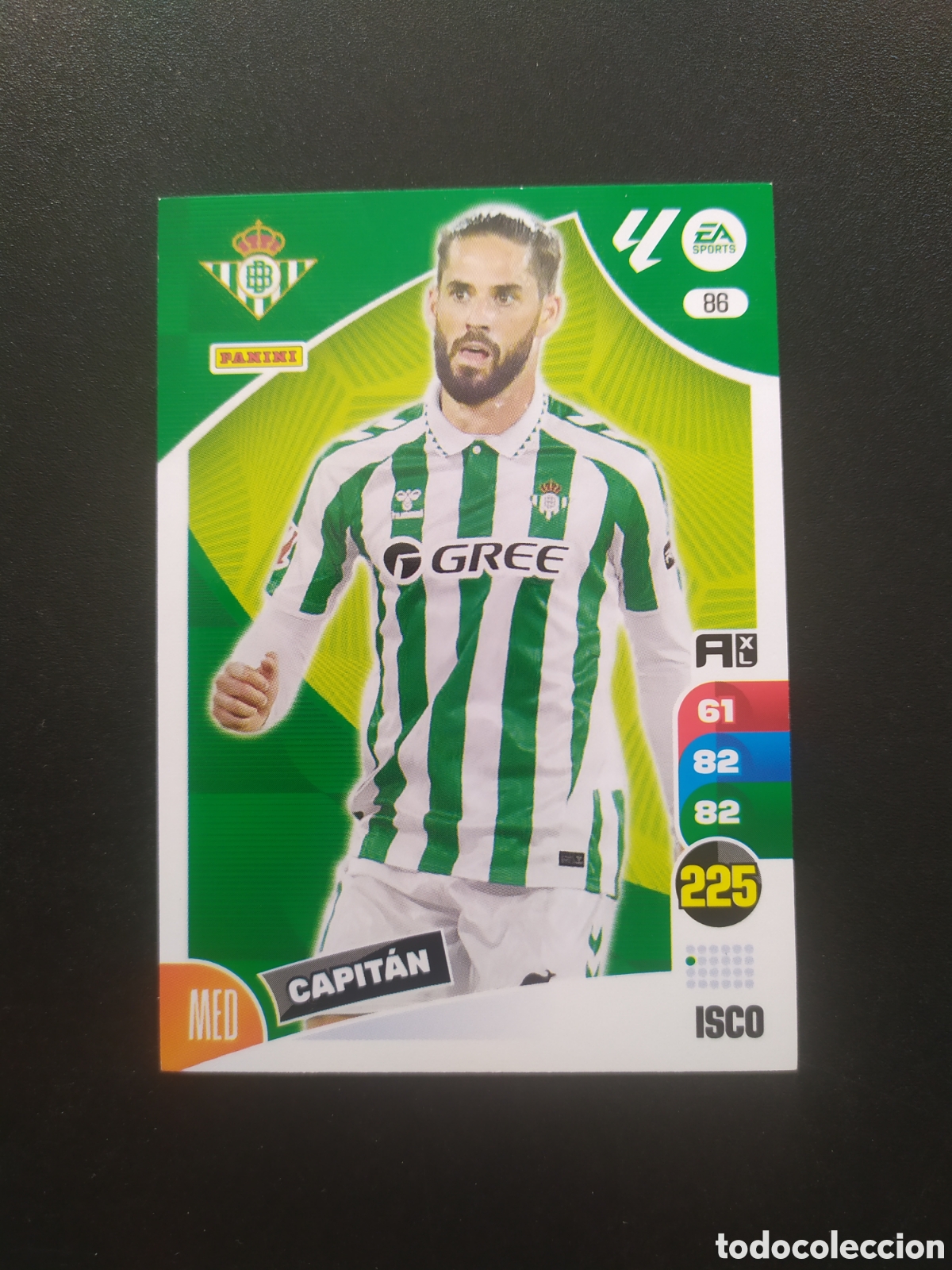 Cromos de f&uacute;tbol: Adrenalyn 2024 2025 24 25 panini Isco n&deg; 86 Real Betis