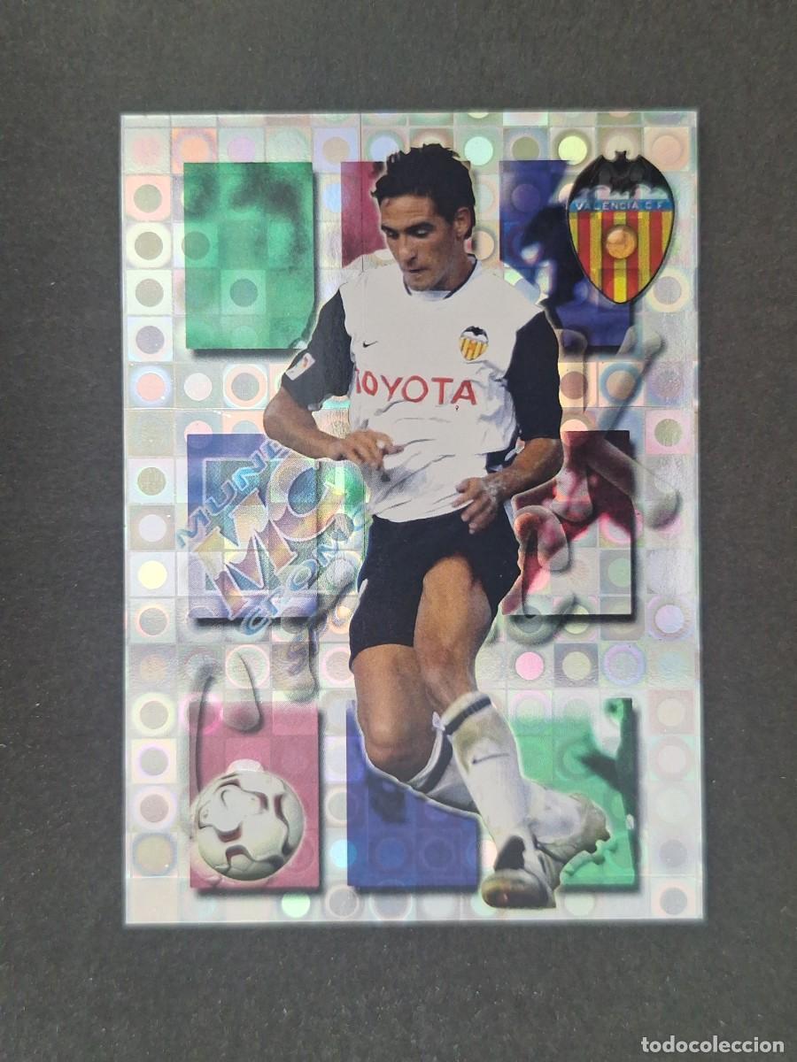 Cromos de f&uacute;tbol: L1 VICENTE CRACK VALENCIA C. F. 134 MUNDICROMO LAS FICHAS DE LA LIGA 2004 03 04