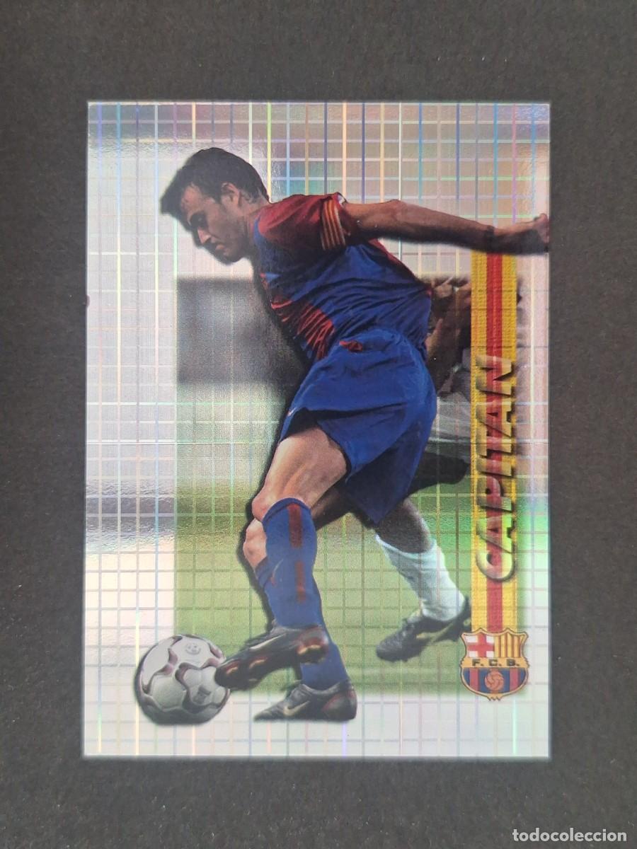 Cromos de f&uacute;tbol: L1 LUIS ENRIQUE CAPITAN F. C. BARCELONA 162 MUNDICROMO LAS FICHAS DE LA LIGA 2004 03 04