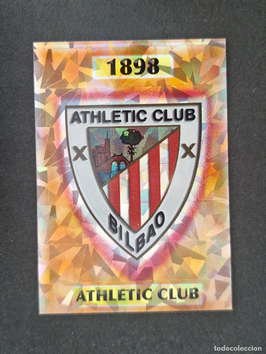 Cromos de f&uacute;tbol: L1 ESCUDO ATHLETIC CLUB DE BILBAO 163 MUNDICROMO LAS FICHAS DE LA LIGA 2004 03 04