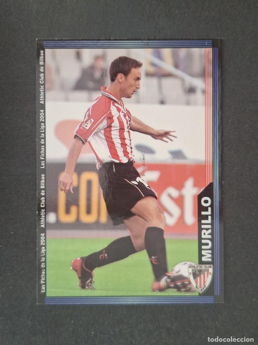 Cromos de f&uacute;tbol: L1 MURILLO ATHLETIC CLUB DE BILBAO 172 MUNDICROMO LAS FICHAS DE LA LIGA 2004 03 04