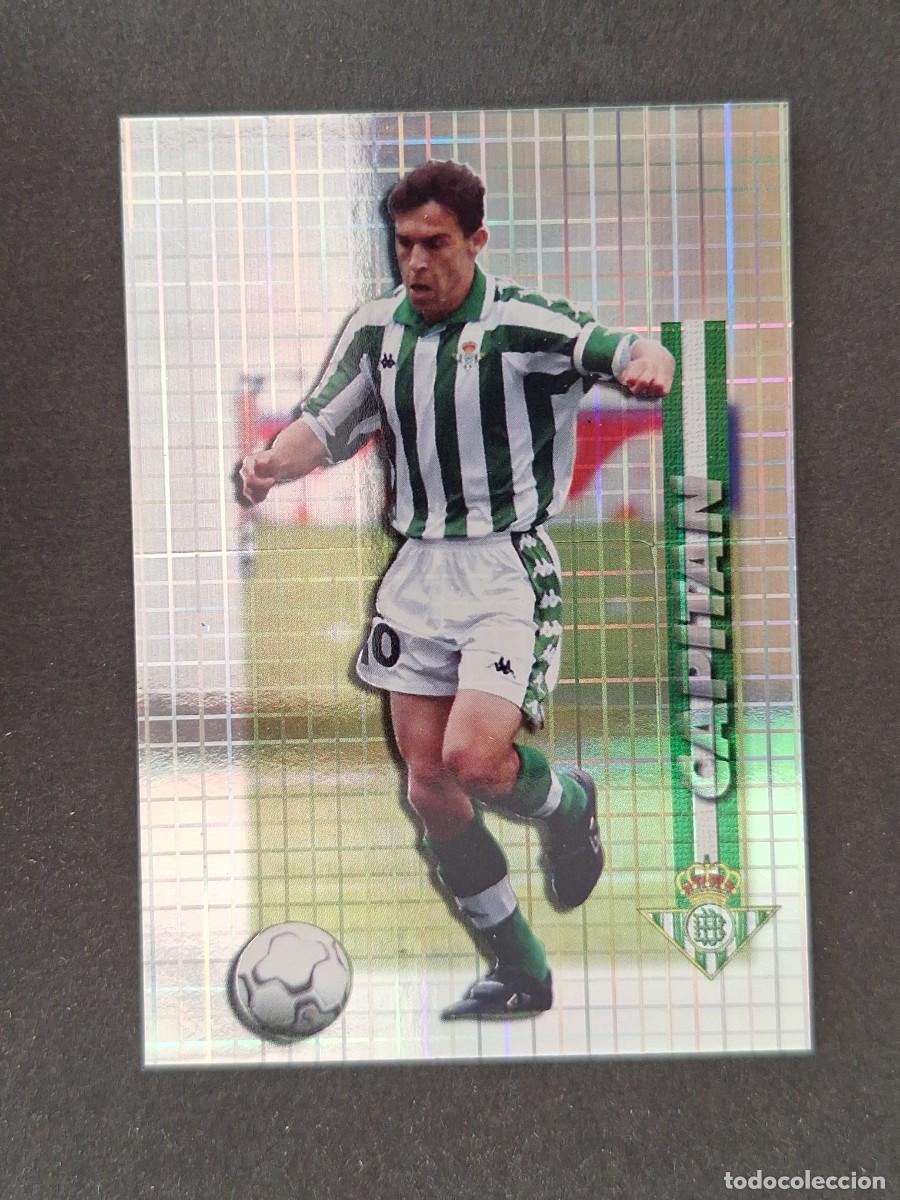 Cromos de f&uacute;tbol: L1 CA&Ntilde;AS CAPITAN REAL BETIS BALOMPIE 216 MUNDICROMO LAS FICHAS DE LA LIGA 2004 03 04