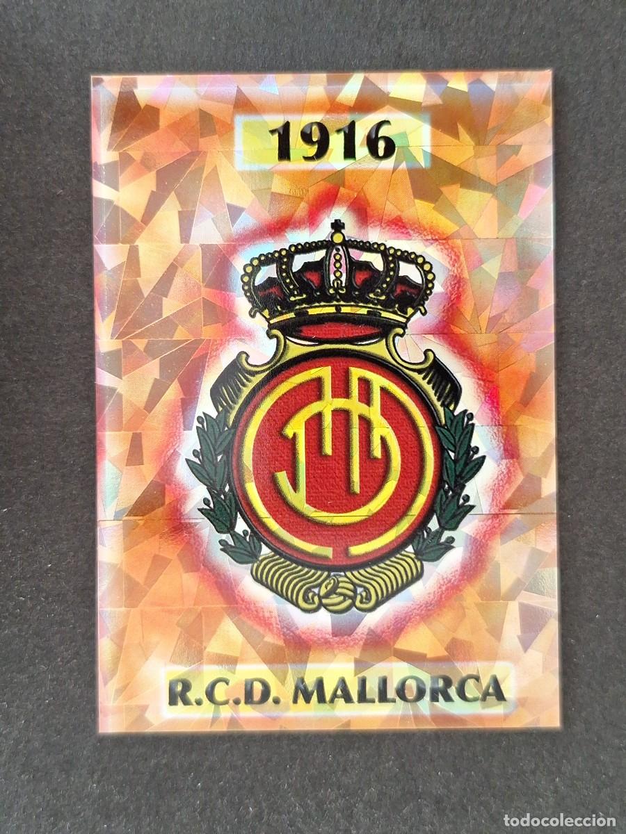 Cromos de f&uacute;tbol: L1 ESCUDO R. C. D. MALLORCA 217 MUNDICROMO LAS FICHAS DE LA LIGA 2004 03 04
