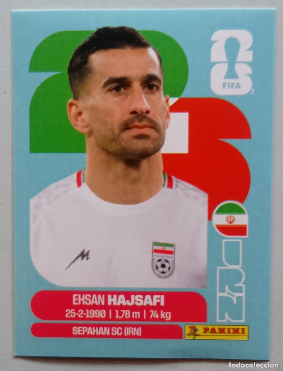 Cromos de f&uacute;tbol: Figurina Panini 2026 Cromo World Cup Usa Mundial 2026 Ehsan Hajsafi Iran n IRN 4