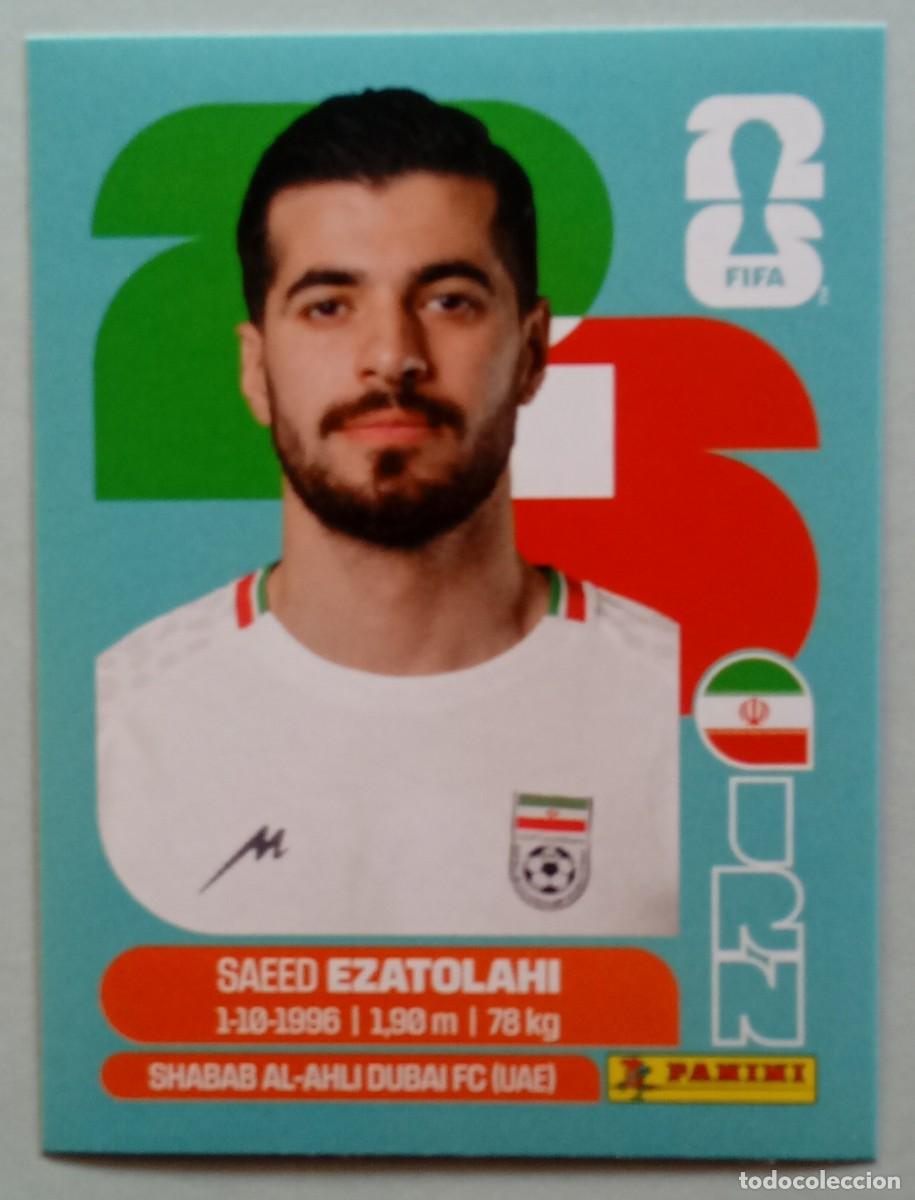 Cromos de f&uacute;tbol: Figurina Panini 2026 Cromo World Cup Usa Mundial 2026 Saeed Ezatolahi Iran n IRN 11
