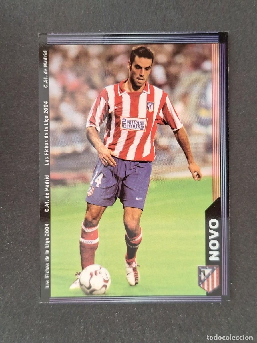 Cromos de f&uacute;tbol: L1 NOVO ATLETICO DE MADRID 310 MUNDICROMO LAS FICHAS DE LA LIGA 2004 03 04
