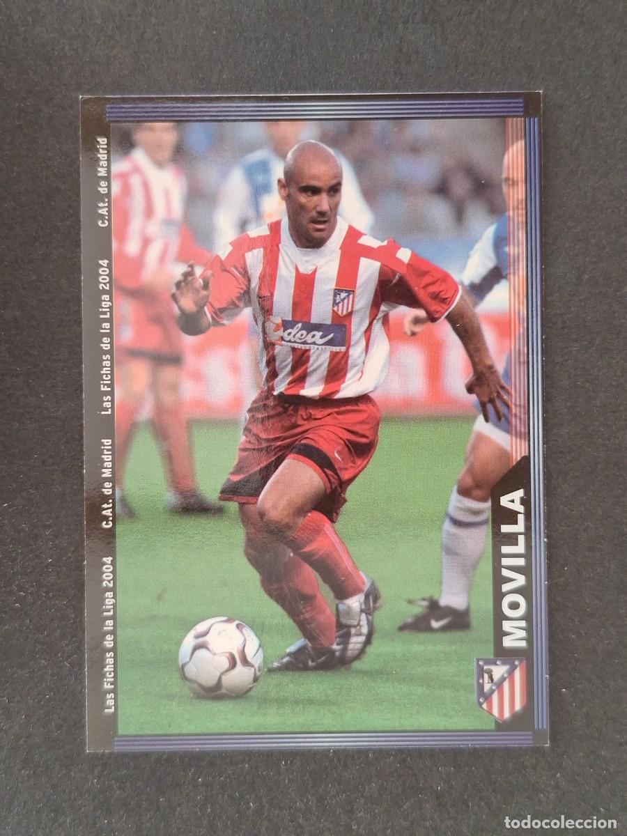 Cromos de f&uacute;tbol: L1 MOVILLA ATLETICO DE MADRID 313 MUNDICROMO LAS FICHAS DE LA LIGA 2004 03 04