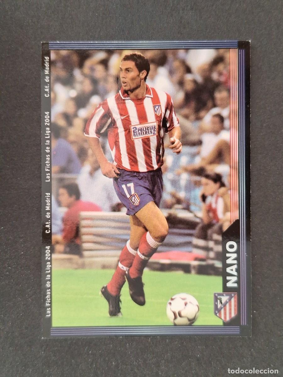 Cromos de f&uacute;tbol: L1 NANO ATLETICO DE MADRID 314 MUNDICROMO LAS FICHAS DE LA LIGA 2004 03 04