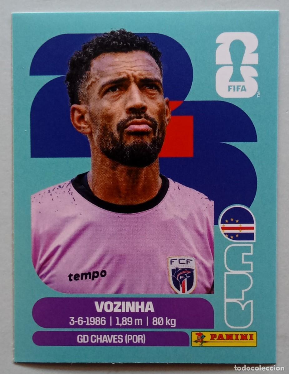 Cromos de f&uacute;tbol: Figurina Panini 2026 Cromo World Cup Usa Mundial 2026 Vozinha Cape Verde n CPV 2
