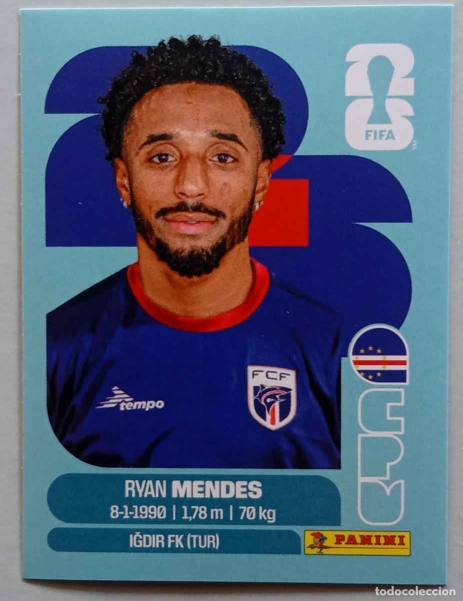 Cromos de f&uacute;tbol: Figurina Panini 2026 Cromo World Cup Usa Mundial 2026 Ryan Mendes Cape Verde n CPV 17