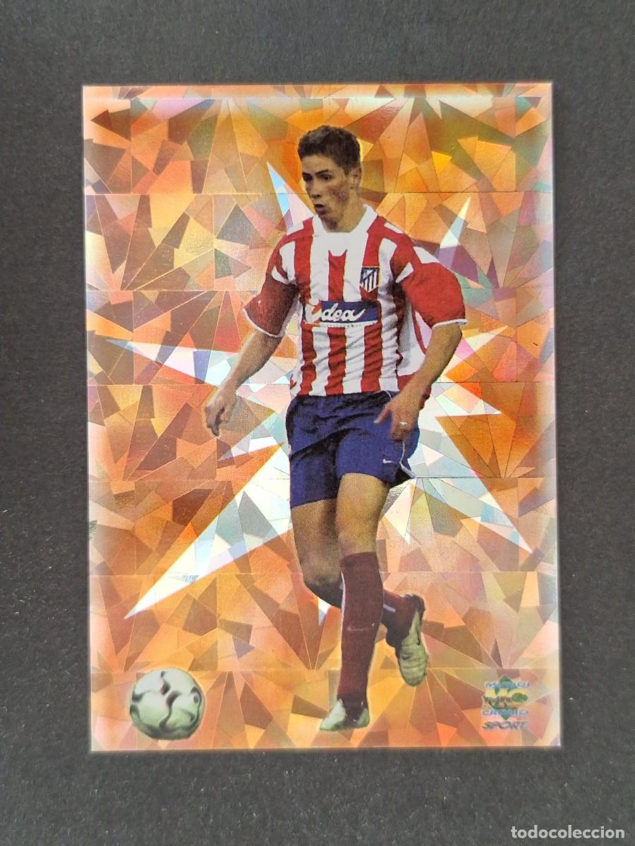 Cromos de f&uacute;tbol: L1 FERNANDO TORRES EL MEJOR 2003 ATLETICO DE MADRID 322 MUNDICROMO LAS FICHAS DE LA LIGA 2004 03 04
