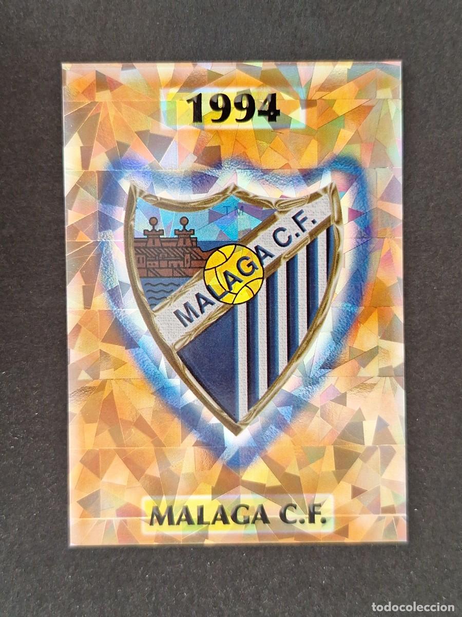 Cromos de f&uacute;tbol: L1 ESCUDO MALAGA C. F. 325 MUNDICROMO LAS FICHAS DE LA LIGA 2004 03 04