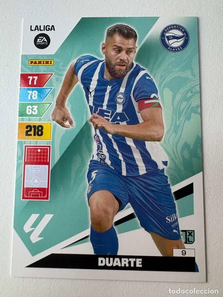 Cartes &agrave; collectionner de Football: Carta Duarte Alav&eacute;s 9 Adrenalyn 2023-24