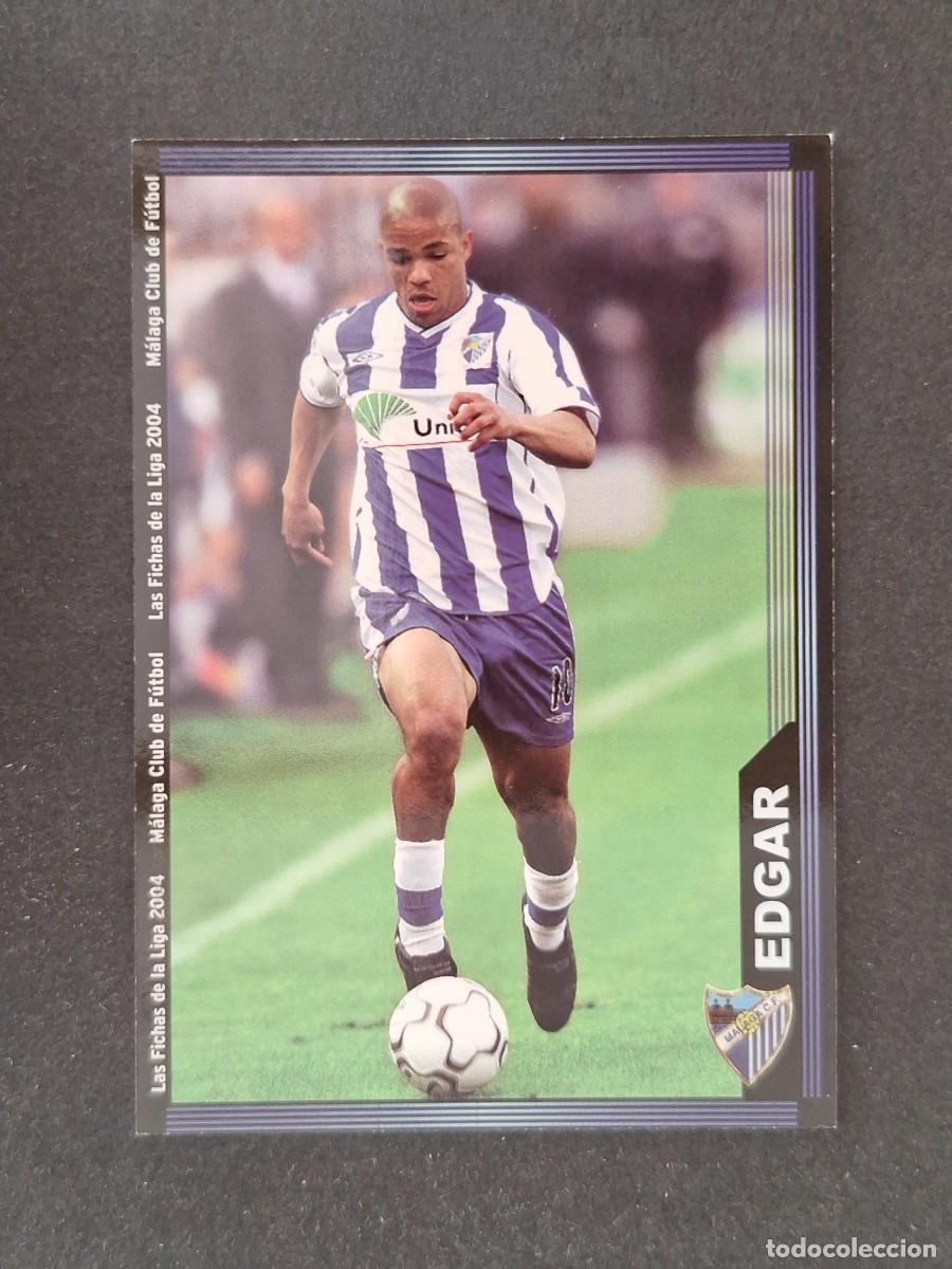 Cartes &agrave; collectionner de Football: L1 EDGAR MALAGA C. F. 342 MUNDICROMO LAS FICHAS DE LA LIGA 2004 03 04
