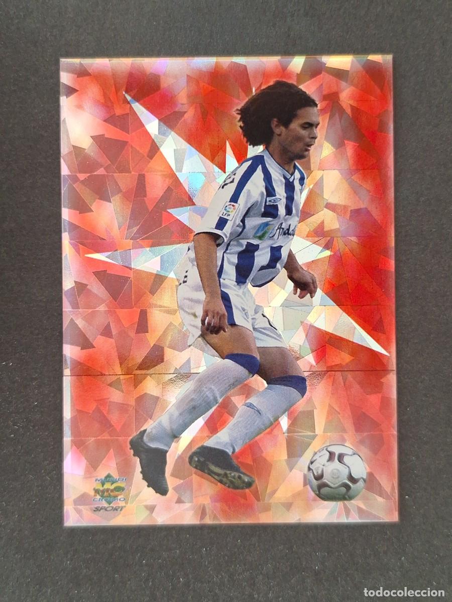Cromos de f&uacute;tbol: L1 MANU EL MEJOR 2003 MALAGA C. F. 349 MUNDICROMO LAS FICHAS DE LA LIGA 2004 03 04