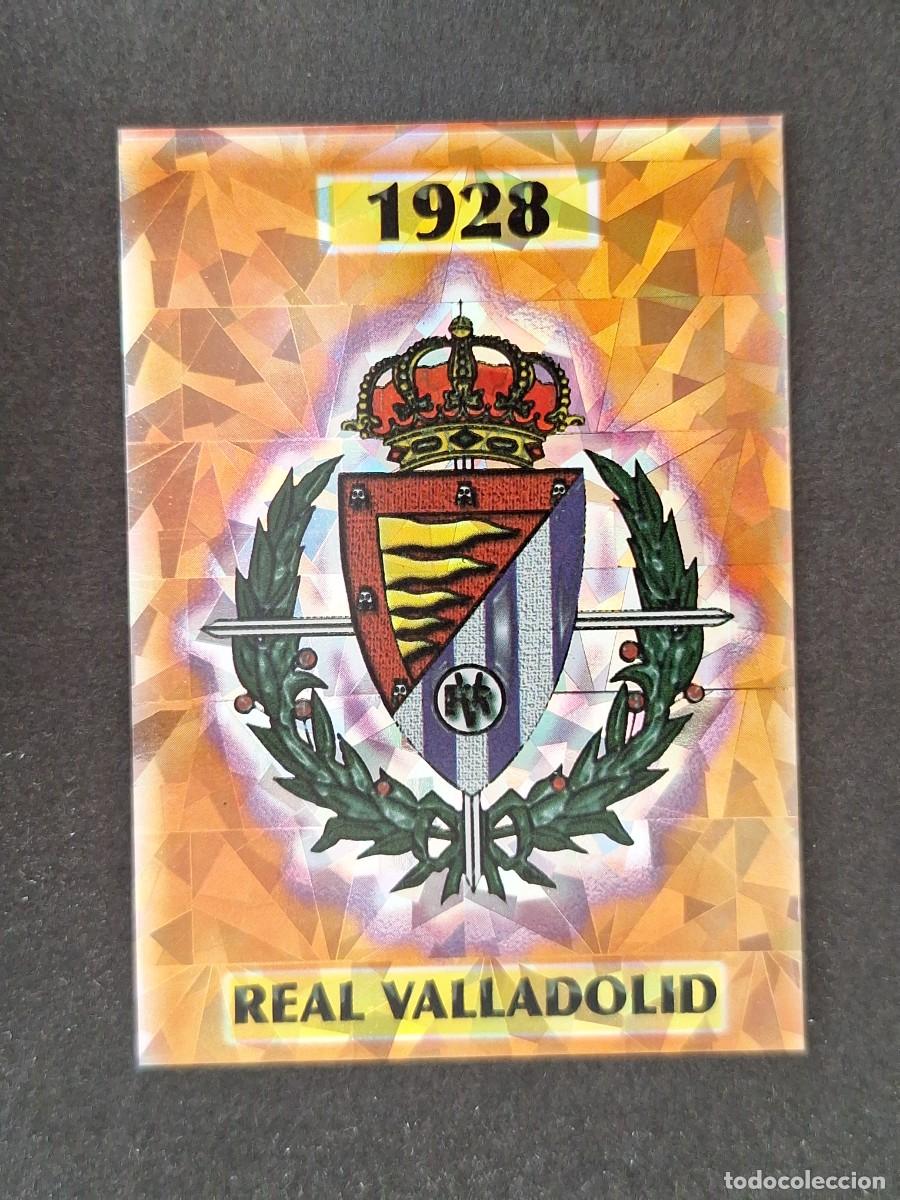 Figurine di Calcio: L1 ESCUDO REAL VALLADOLID 352 MUNDICROMO LAS FICHAS DE LA LIGA 2004 03 04