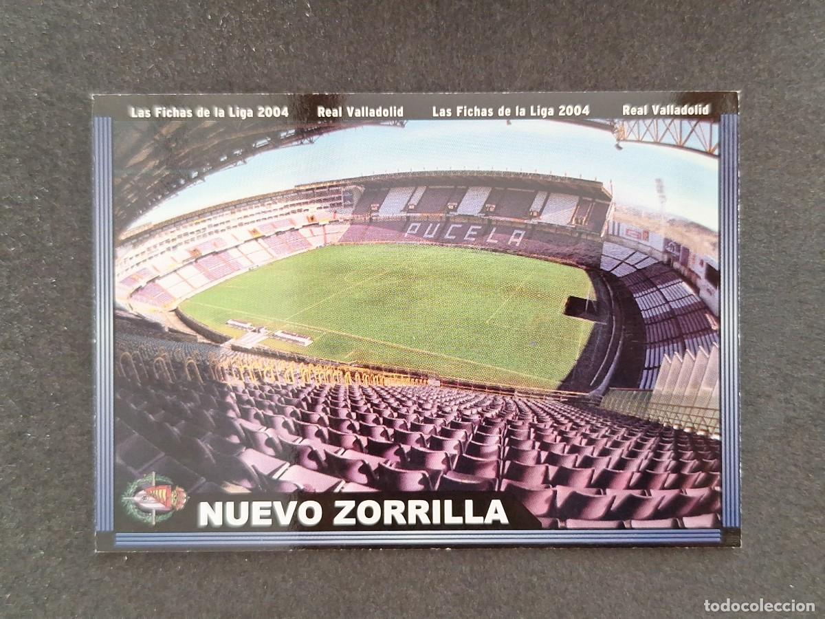 Figurine di Calcio: L1 ESTADIO NUEVO ZORRILLA REAL VALLADOLID 353 MUNDICROMO LAS FICHAS DE LA LIGA 2004 03 04