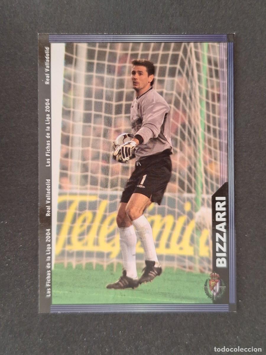 Figurine di Calcio: L1 BIZARRI REAL VALLADOLID 355 MUNDICROMO LAS FICHAS DE LA LIGA 2004 03 04