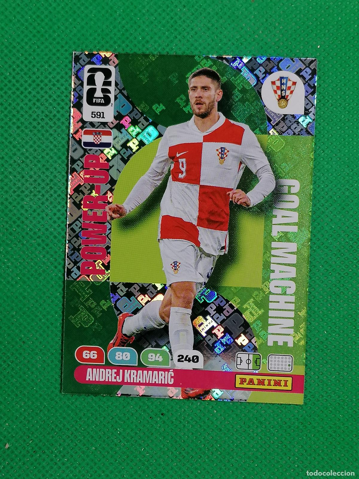 Figurine di Calcio: 591 ANDREJ KRAMARIC CROACIA GOAL MACHINE ⚽ PANINI ADRENALYN FIFA WORLD CUP 26 2026 ⚽