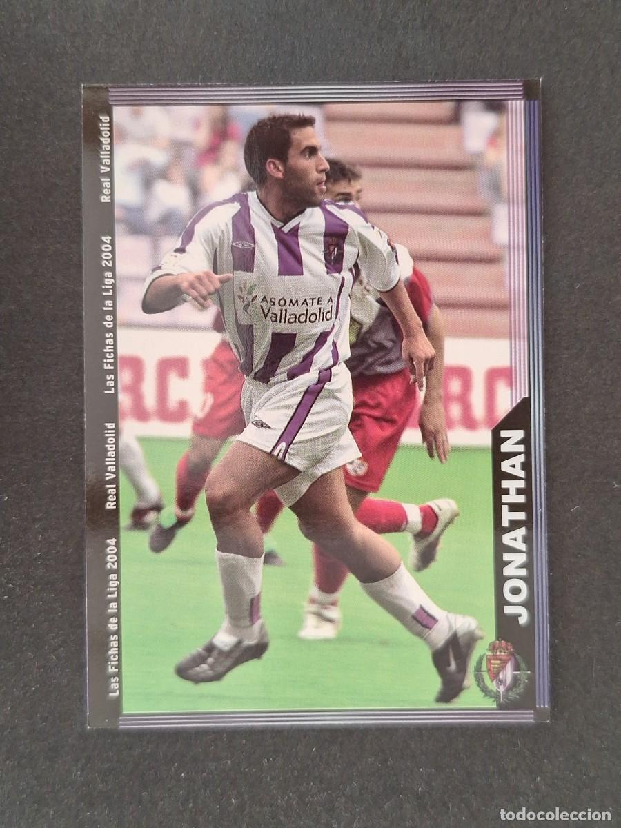 Figurine di Calcio: L1 JONATHAN REAL VALLADOLID 359 MUNDICROMO LAS FICHAS DE LA LIGA 2004 03 04