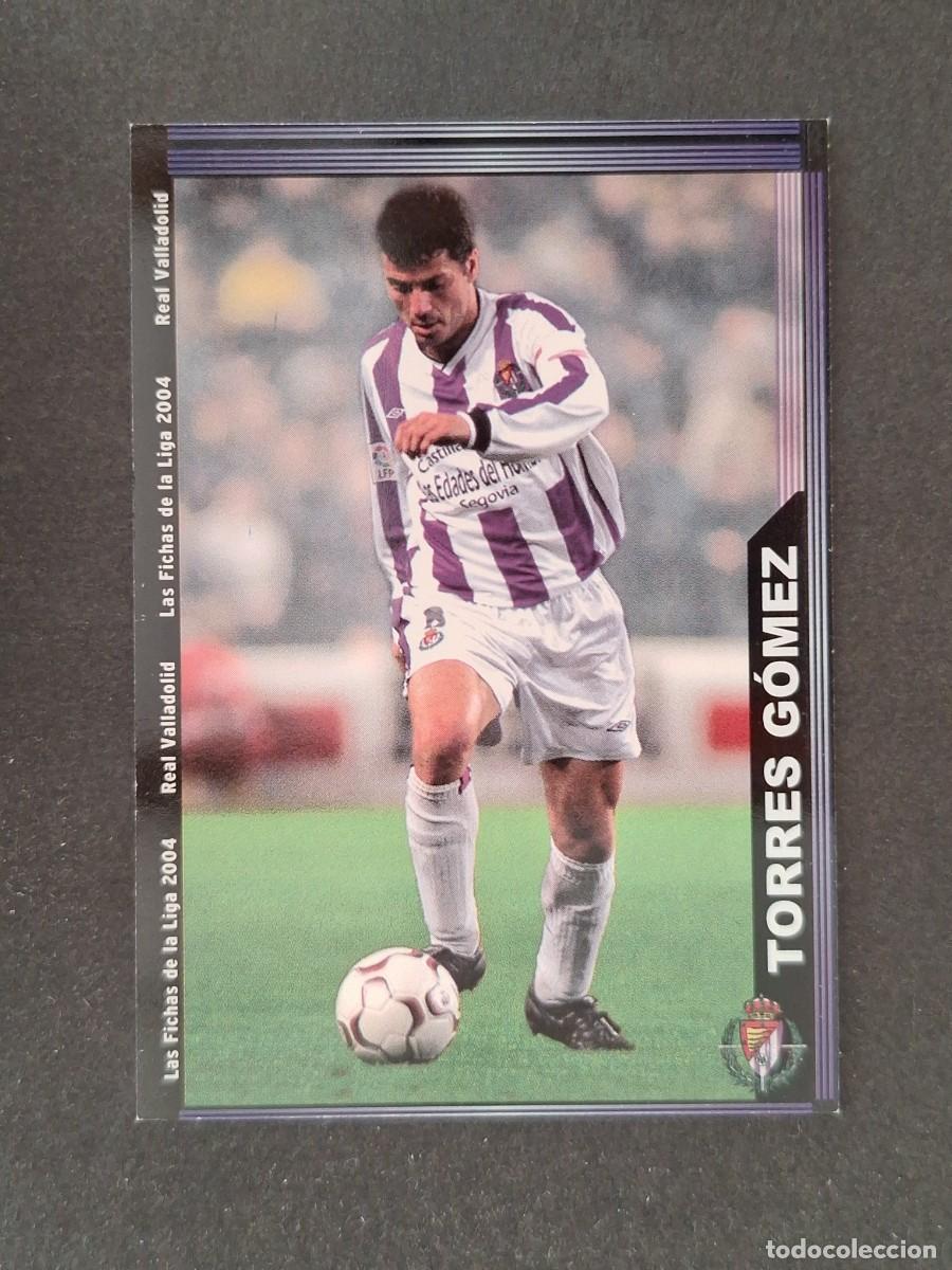 Fu&szlig;ball-Sticker: L1 TORRES GOMEZ REAL VALLADOLID 363 MUNDICROMO LAS FICHAS DE LA LIGA 2004 03 04