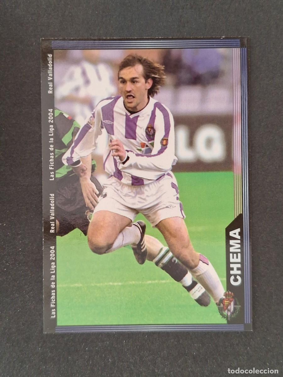 Fu&szlig;ball-Sticker: L1 CHEMA REAL VALLADOLID 366 MUNDICROMO LAS FICHAS DE LA LIGA 2004 03 04