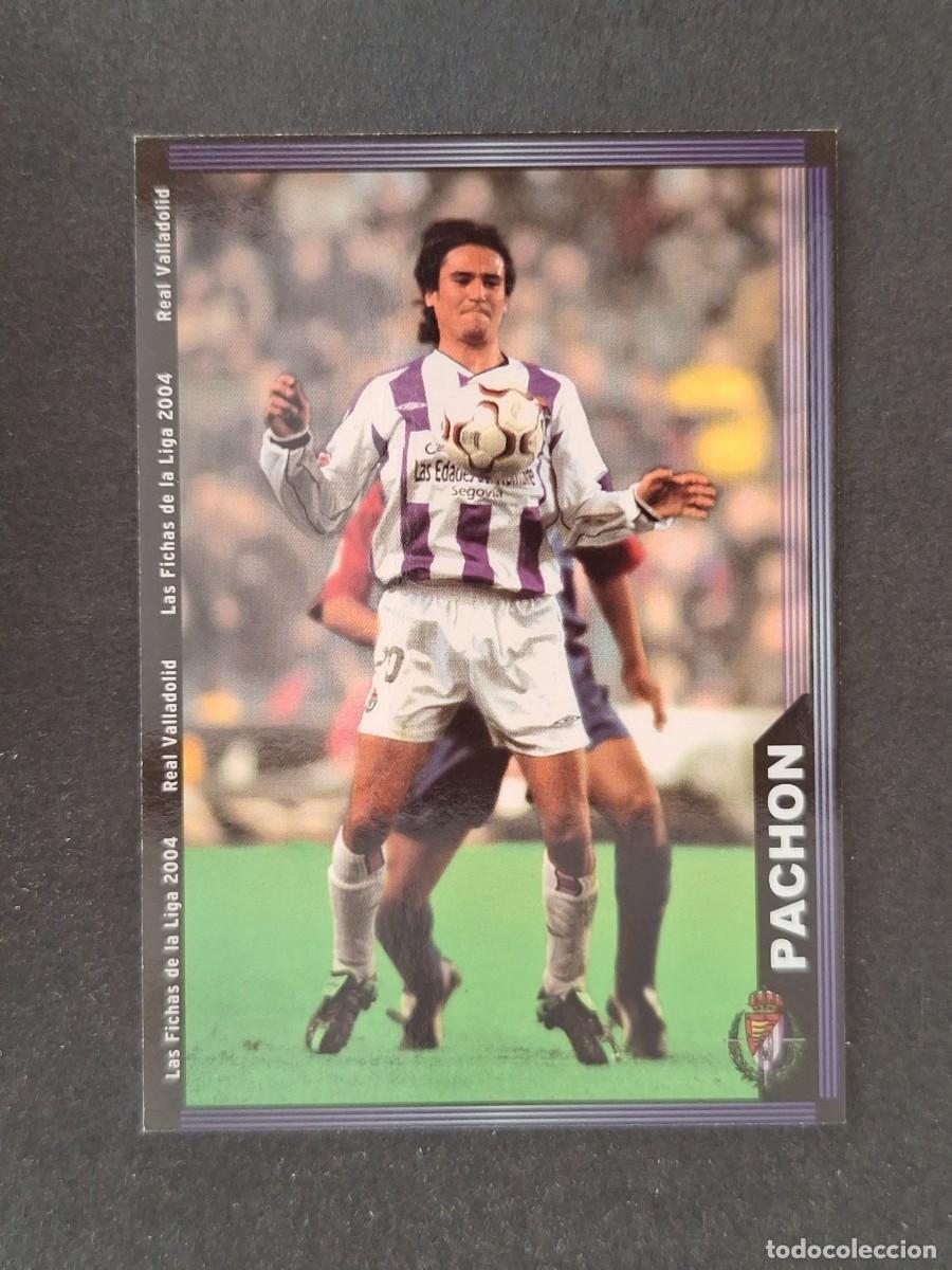 Fu&szlig;ball-Sticker: L1 PACHON REAL VALLADOLID 368 MUNDICROMO LAS FICHAS DE LA LIGA 2004 03 04