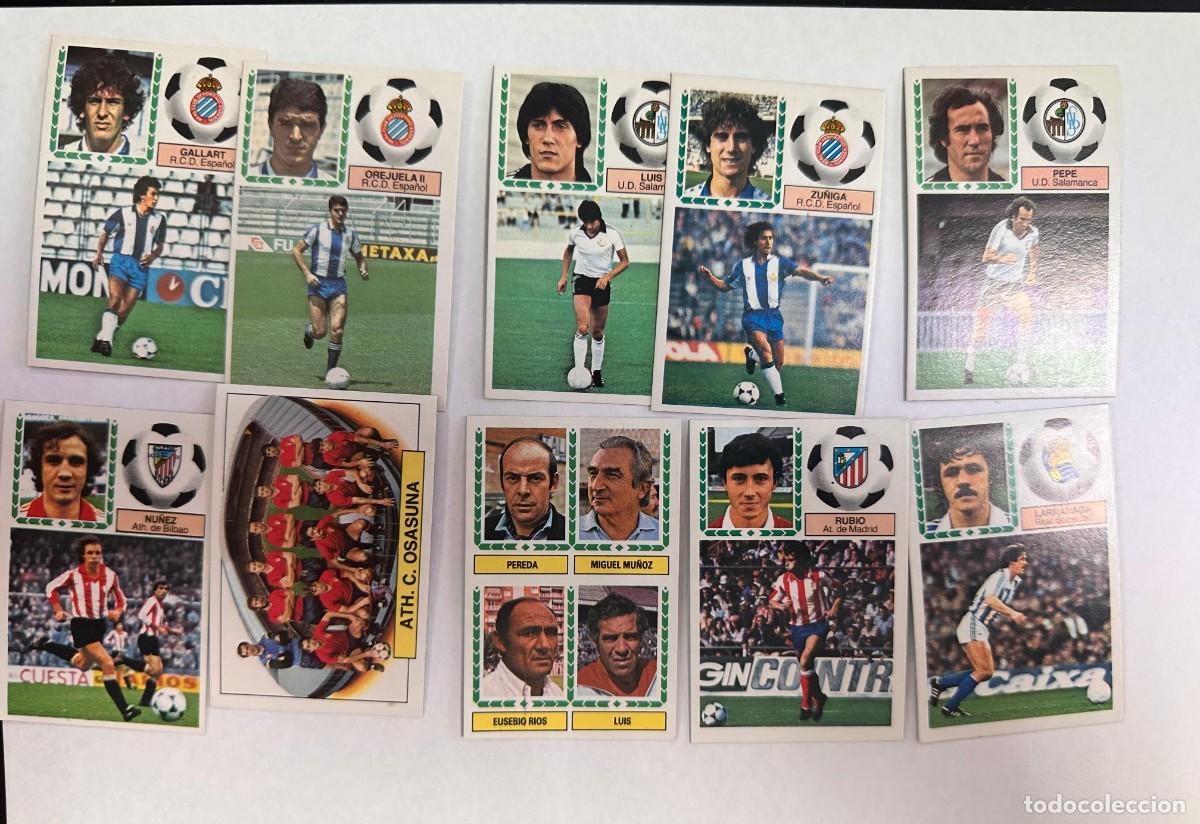 Cromos de f&uacute;tbol: Lote 10 Card Liga Este 1983 84 1&ordf; Division