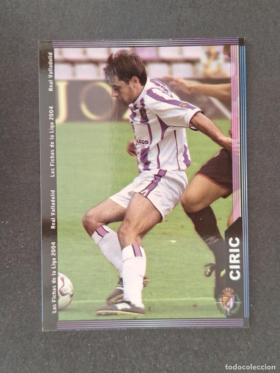 Cromos de f&uacute;tbol: L1 CIRIC REAL VALLADOLID 371 MUNDICROMO LAS FICHAS DE LA LIGA 2004 03 04