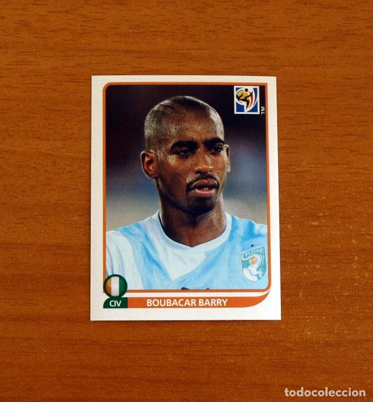 Cromos de f&uacute;tbol: Costa de Marfil -N&ordm; 526 Boubacar Barry-Mundial South Africa 2010 FIFA World Cup-Panini -Nunca Pegado