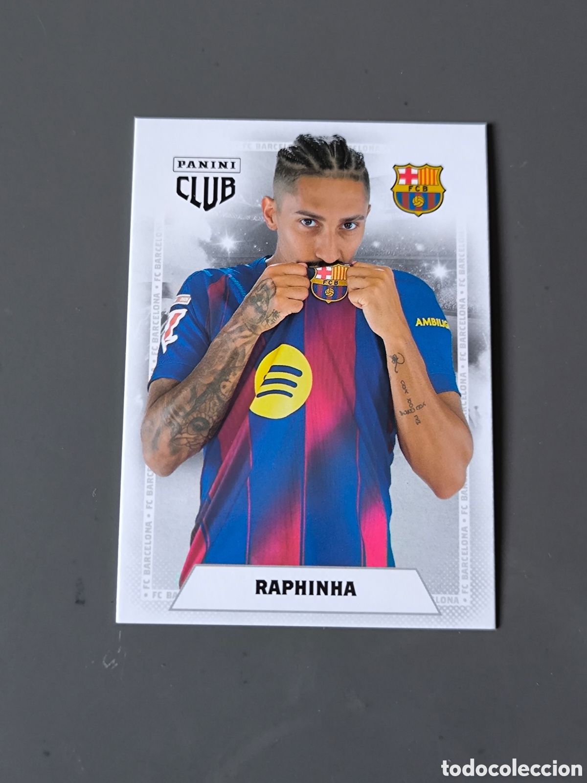 Cromos de f&uacute;tbol: RAPHINHA 29 FC Barcelona Panini Club 2026