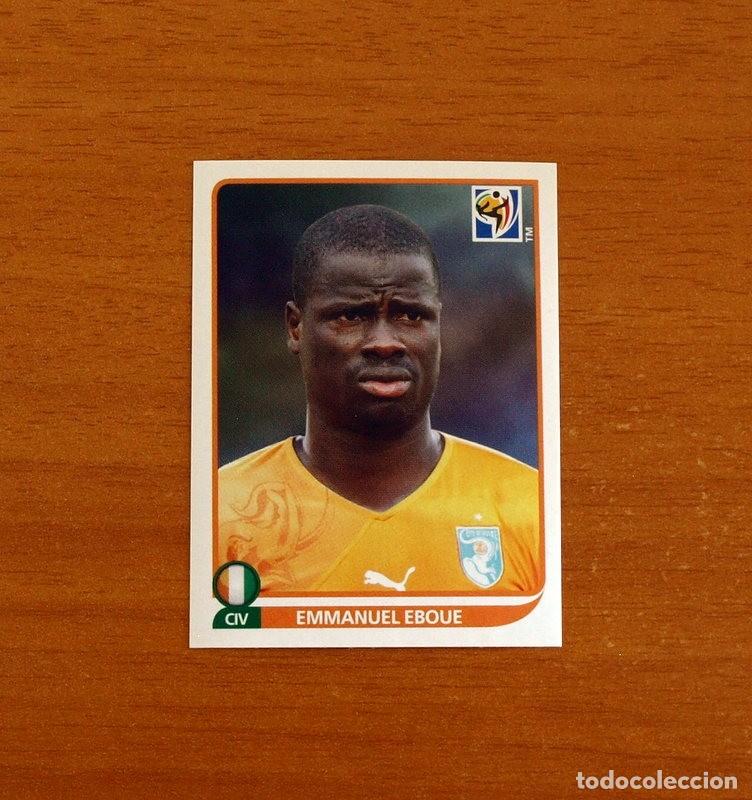Cromos de f&uacute;tbol: Costa de Marfil -N&ordm; 528 Emmanuel Eboue-Mundial South Africa 2010 FIFA World Cup-Panini -Nunca Pegado