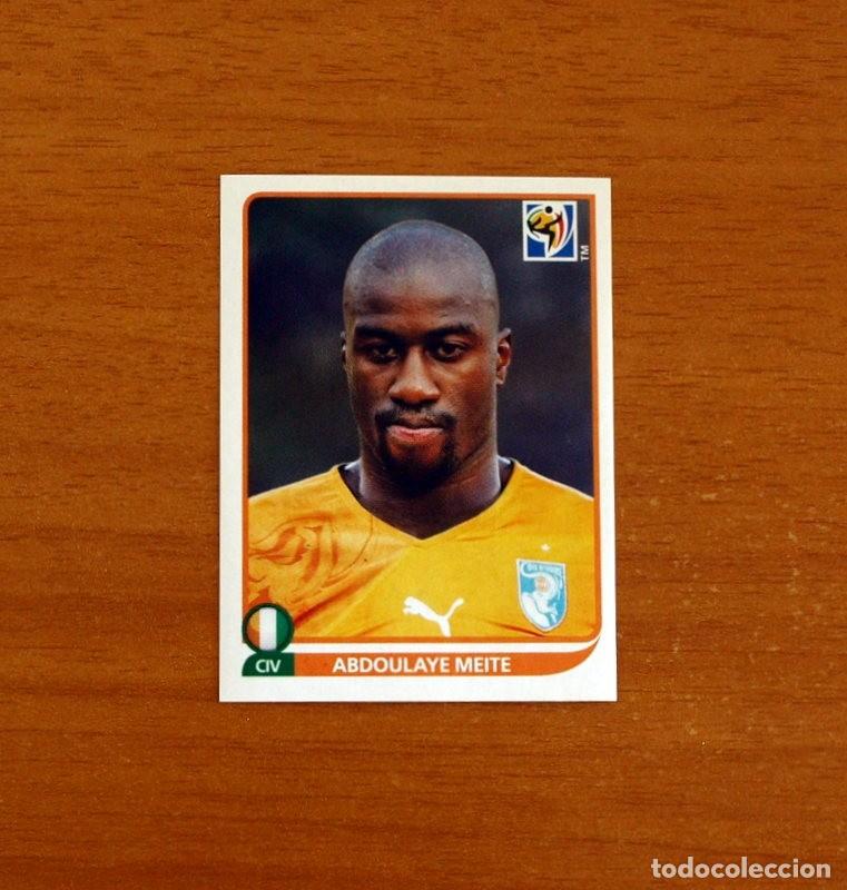 Figurine di Calcio: Costa de Marfil-N&ordm; 530 Abdoulaye Meite-Mundial South Africa 2010 FIFA World Cup-Panini -Nunca Pegado