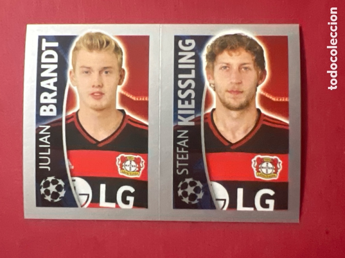 Cromos de f&uacute;tbol: A1691. 334 BRANDT-KIESSLING (BAYER LEVERKUSEN) UEFA CHAMPIONS LEAGUE 2015/2016 TOPPS