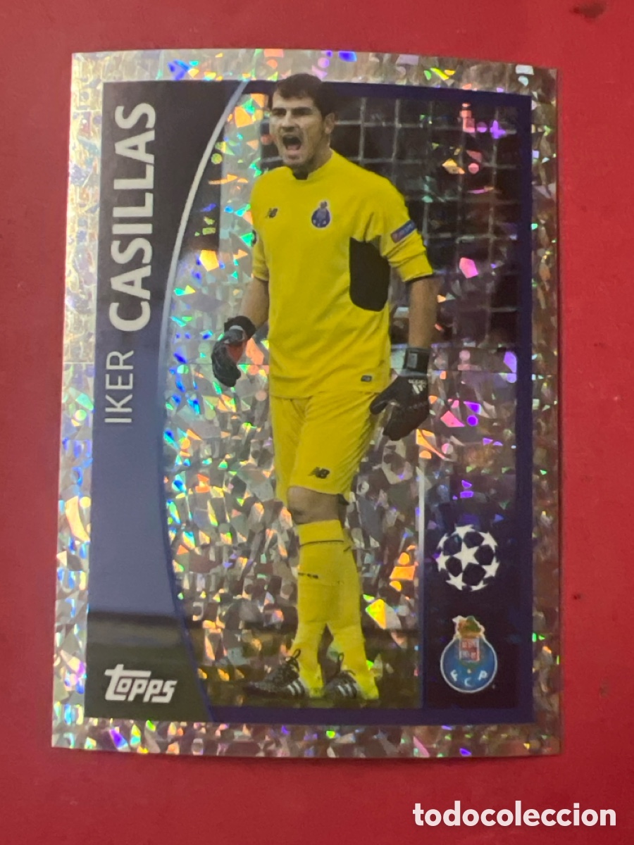 Cromos de f&uacute;tbol: A1692. 570 CASILLAS (OPORTO) UEFA CHAMPIONS LEAGUE 2015/2016 TOPPS