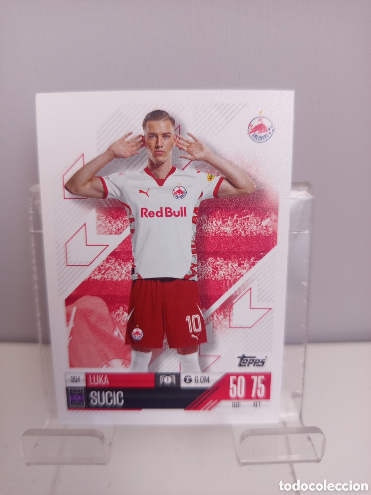 Cartes &agrave; collectionner de Football: ❇️ CROMO CARD ⚽ SUCIC SALZBURGO 394 2024 2025 24 25 MATCH ATTAX CHAMPIONS LEAGUE TOPPS ❇️