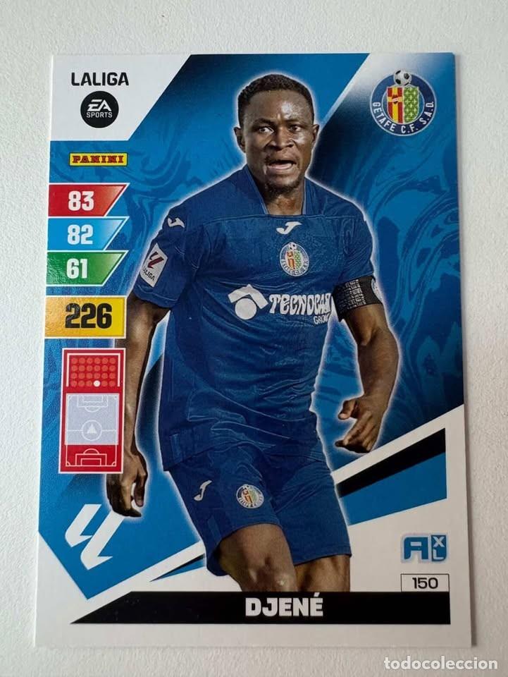 Cromos de f&uacute;tbol: Carta Djen&eacute; Getafe 150 Adrenalyn 2023-24